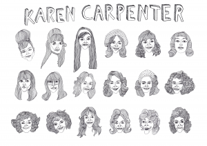 Karen Carpenter – Illustrated Women in History
